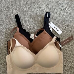 Vertvie Seamless Bra - Nude, Brown, Black